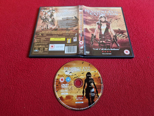 RESIDENT EVIL EXTINCTION DVD