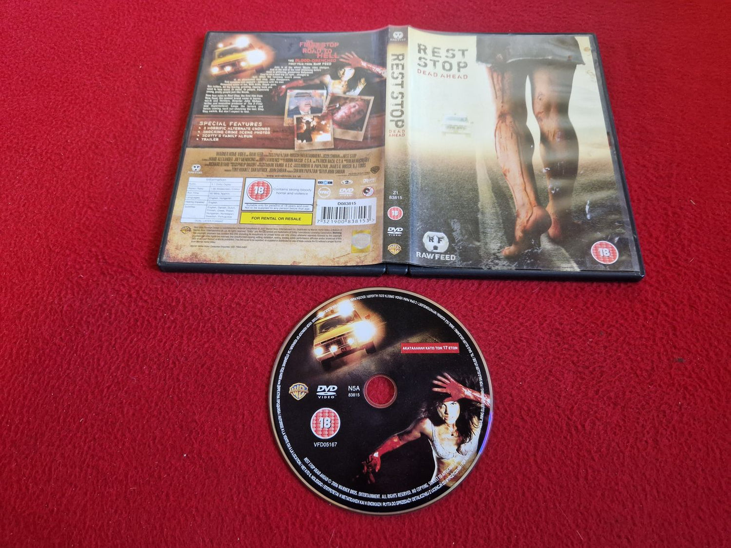REST STOP DVD