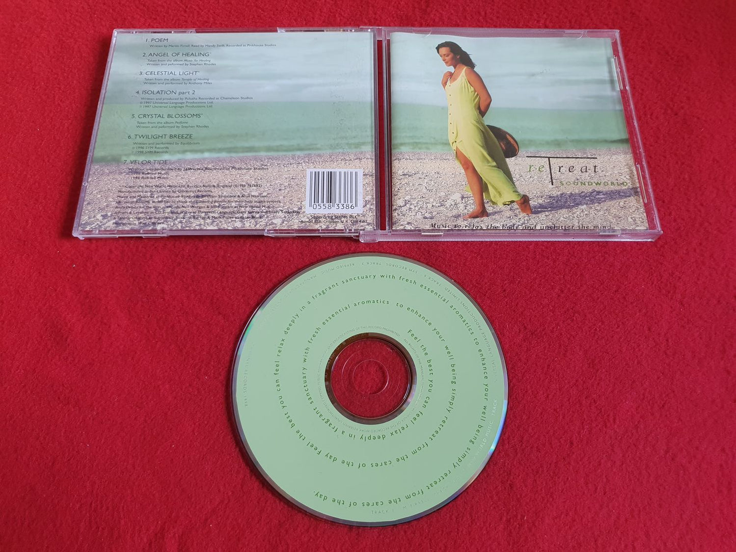 RETREAT SOUNDWORLD [ MUSIC TO RELAX AND UNCLUTTER THE MIND ] till CD