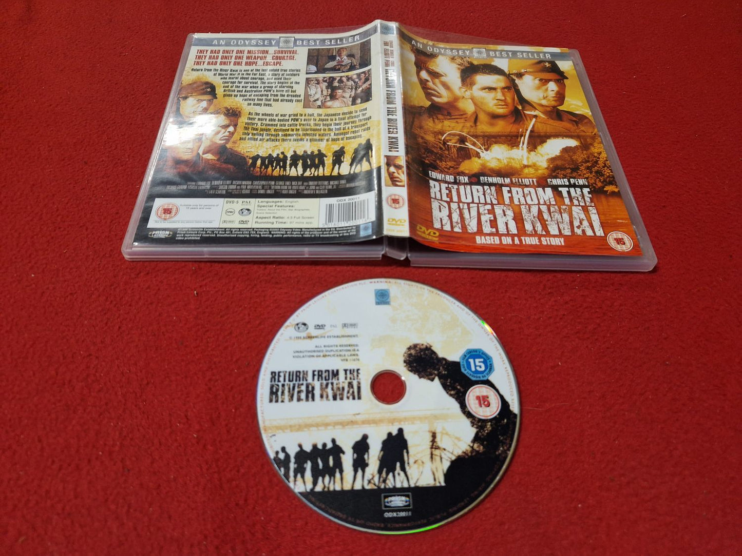 RETURN FROM THE RIVER KWAI till DVD