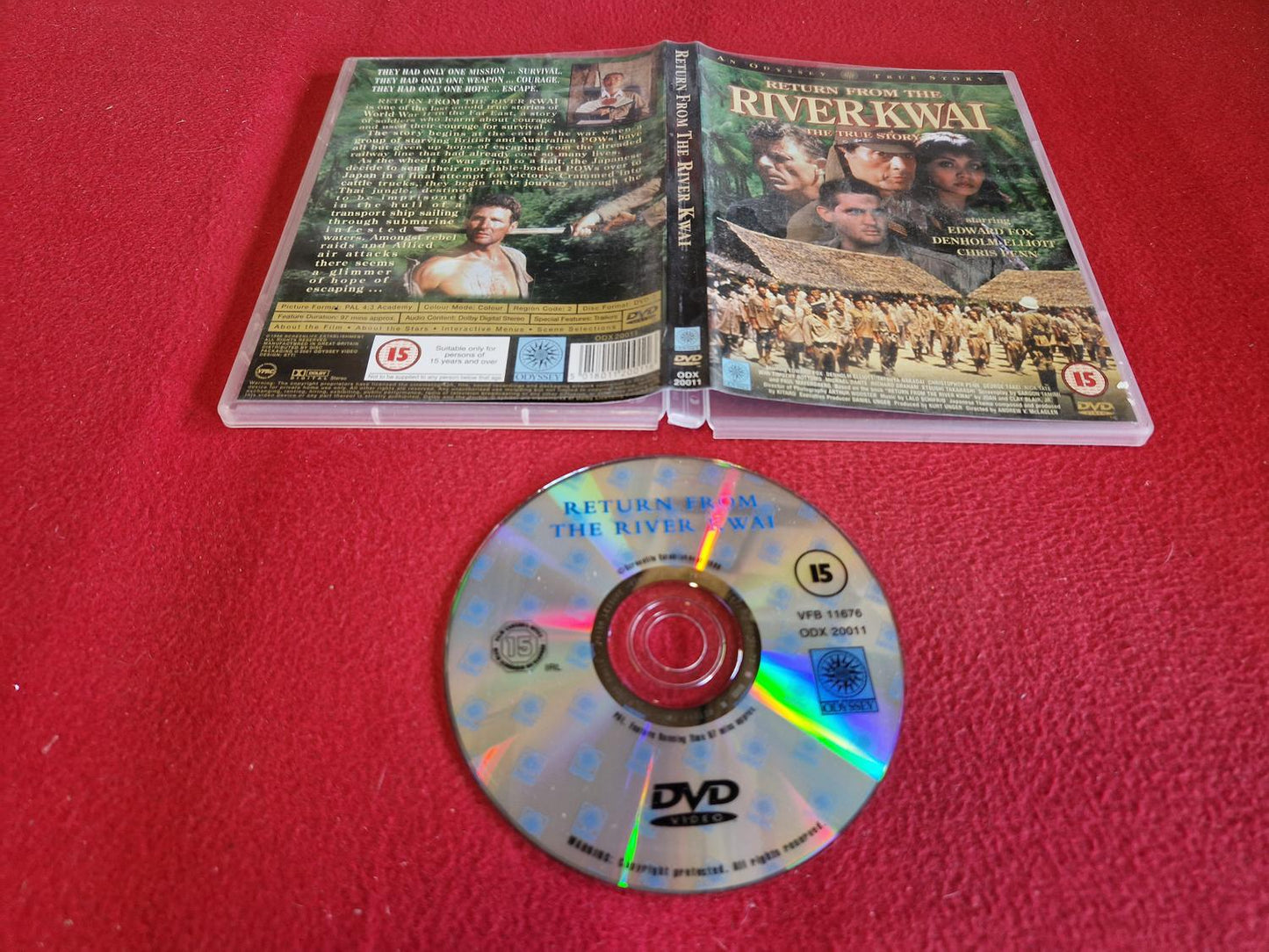 RETURN FROM THE RIVER KWAI till DVD