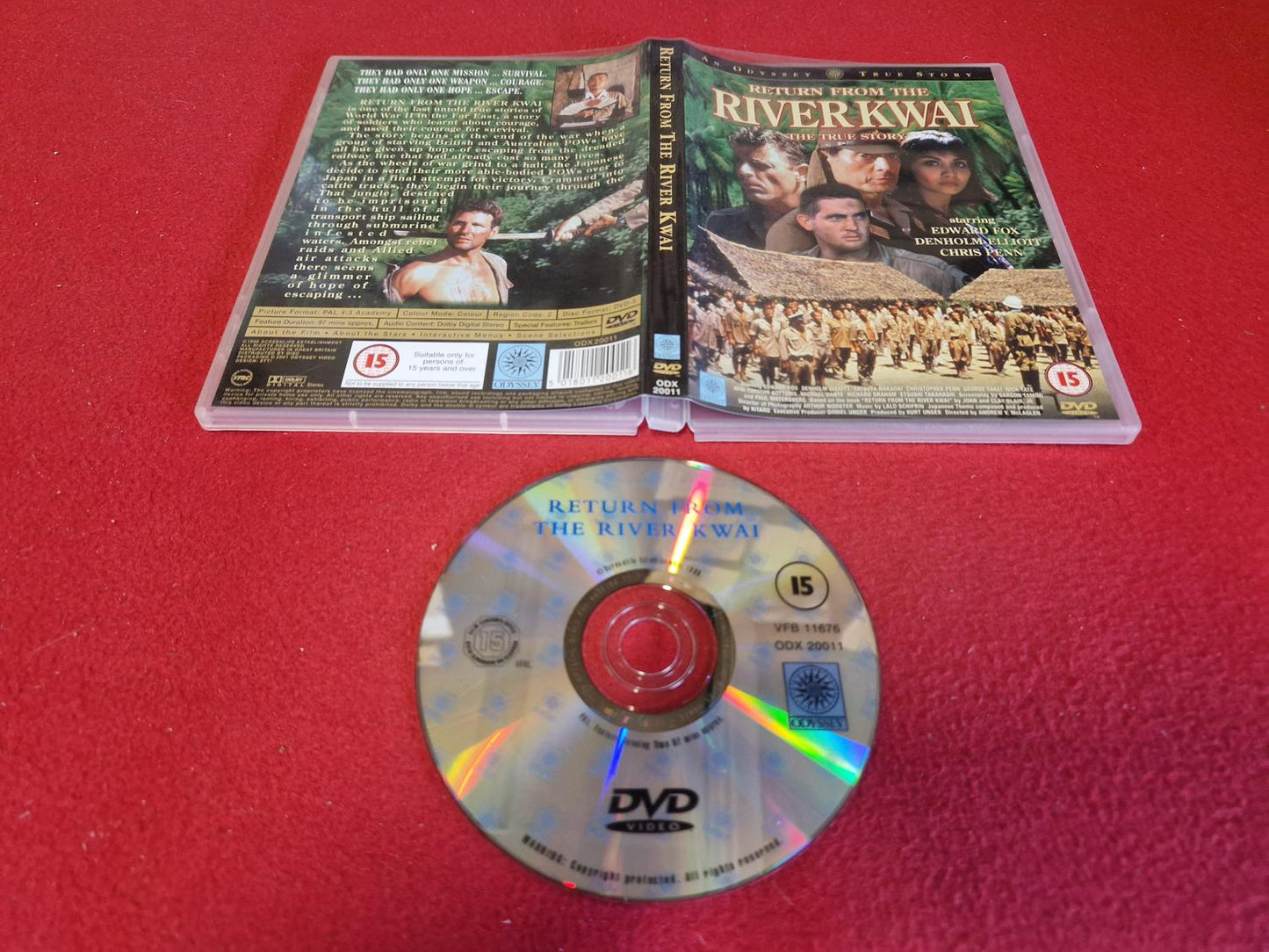 RETURN FROM THE RIVER KWAI till DVD
