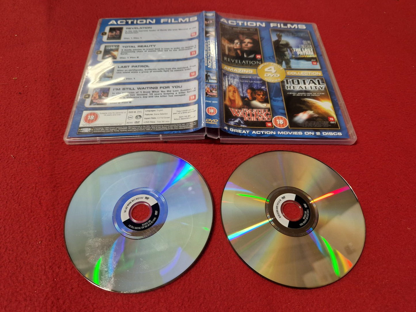 REVELATION / LAST PATROL / I'M STILL WAITING FOR YOU / TOTAL REALITY till DVD