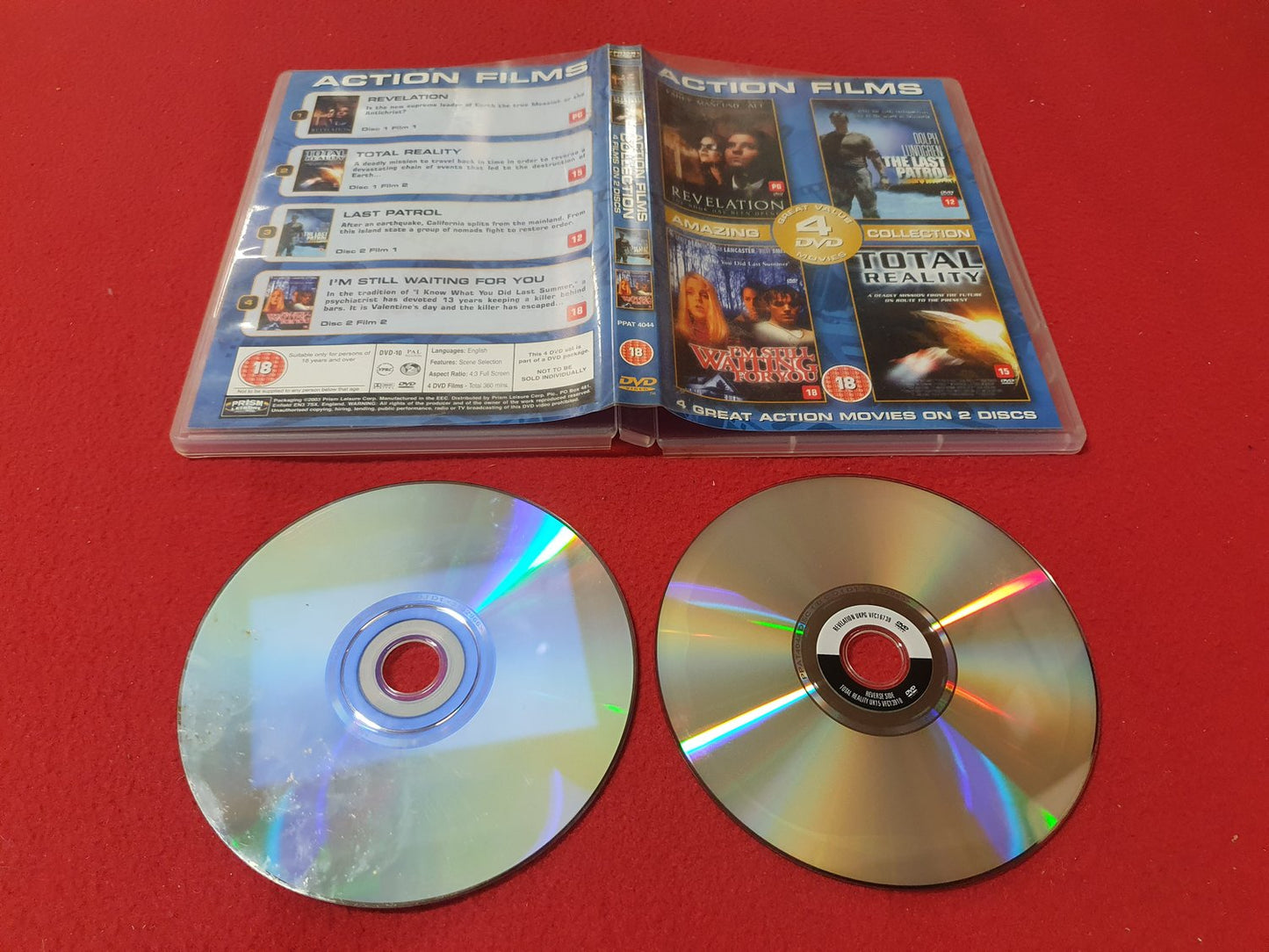 REVELATION / TOTAL REALITY / LAST PATROL / I'M STILL WAITING FOR YOU till DVD