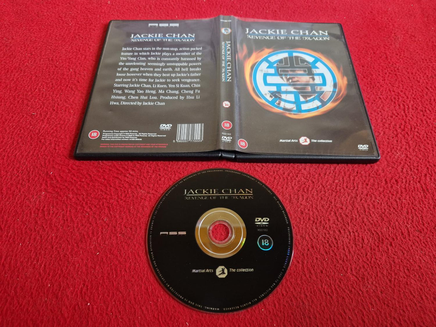 REVENGE OF THE DRAGON [ JACKIE CHAN ] DVD