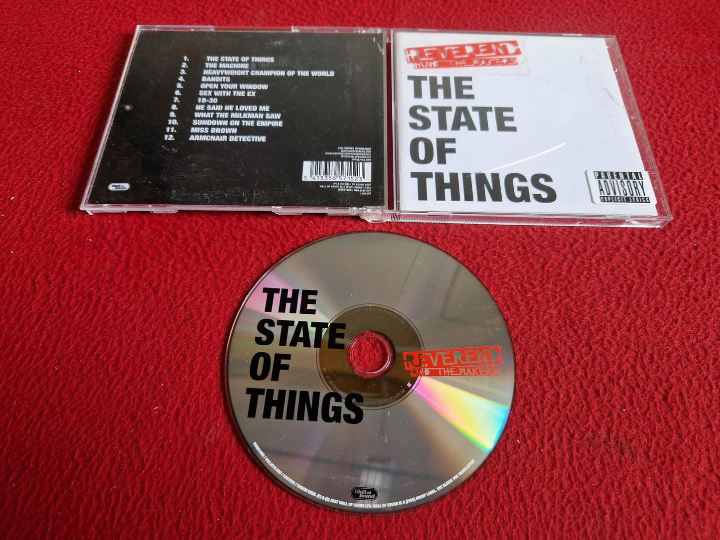 REVEREND AND THE MAKERS THE STATE OF THINGS CD