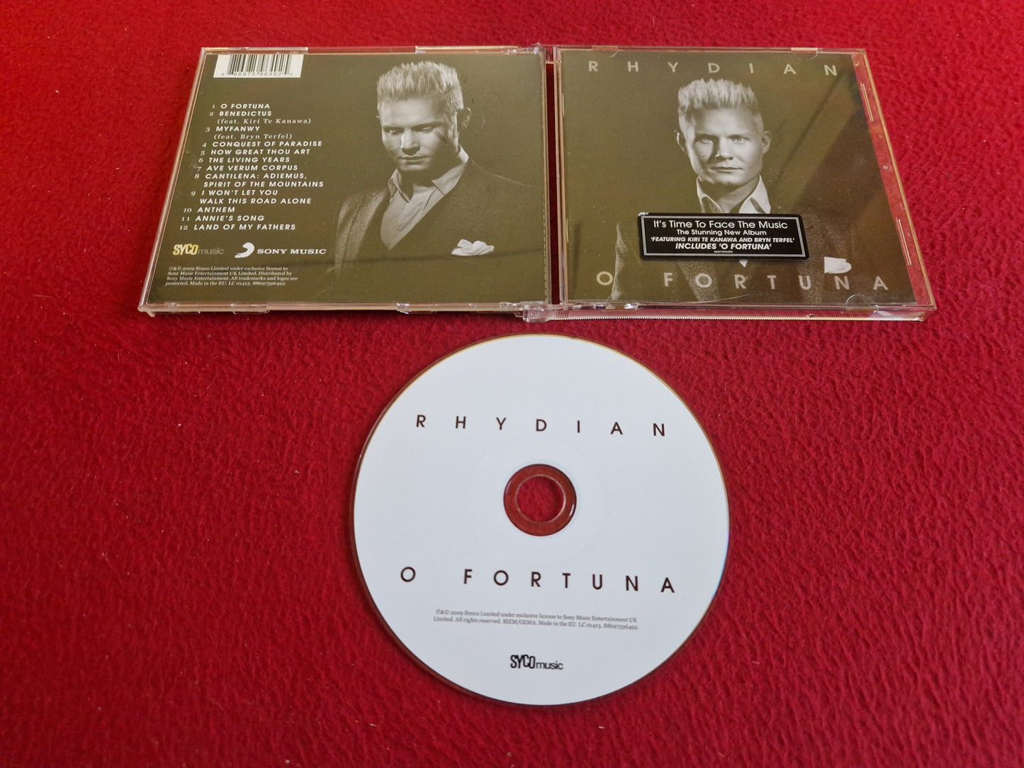 RHYDIAN ROBERTS O FORTUNA CD
