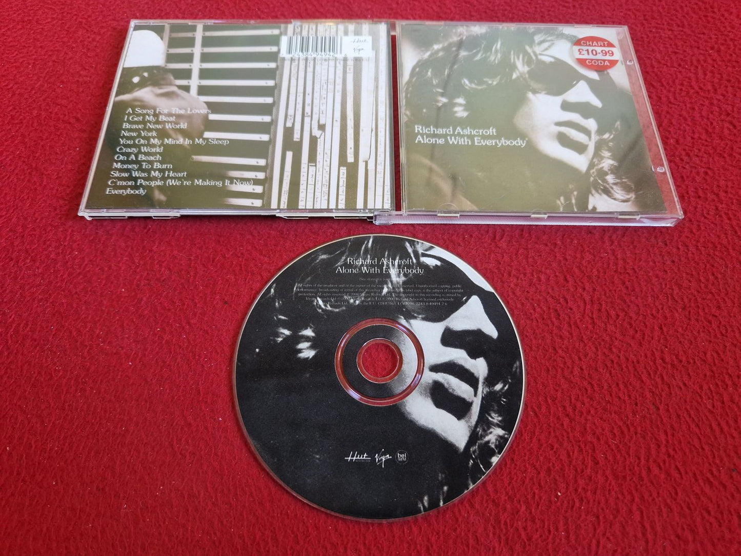 RICHARD ASHCROFT ALONE WITH EVERYBODY CD