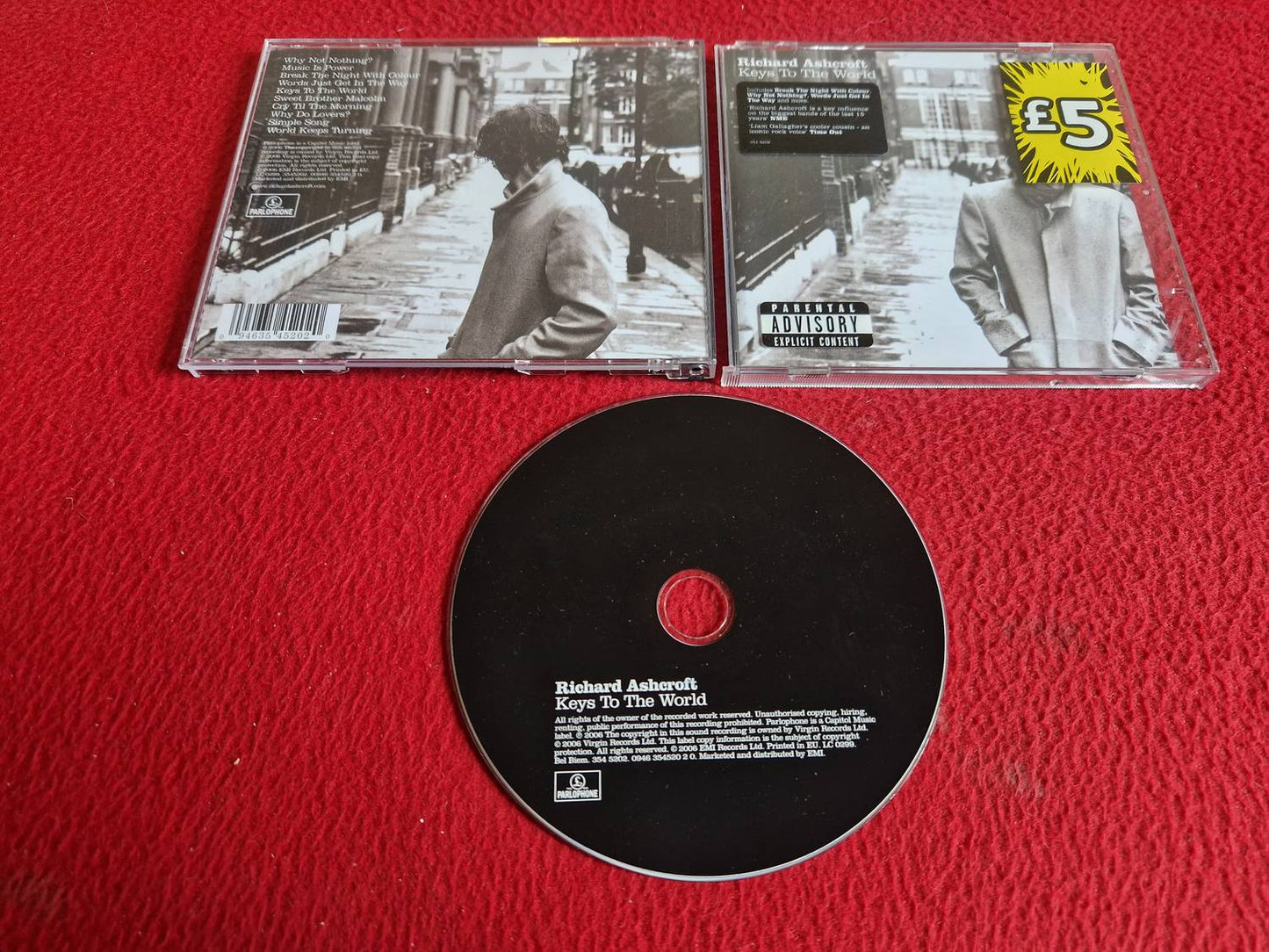 RICHARD ASHCROFT KEYS TO THE WORLD CD