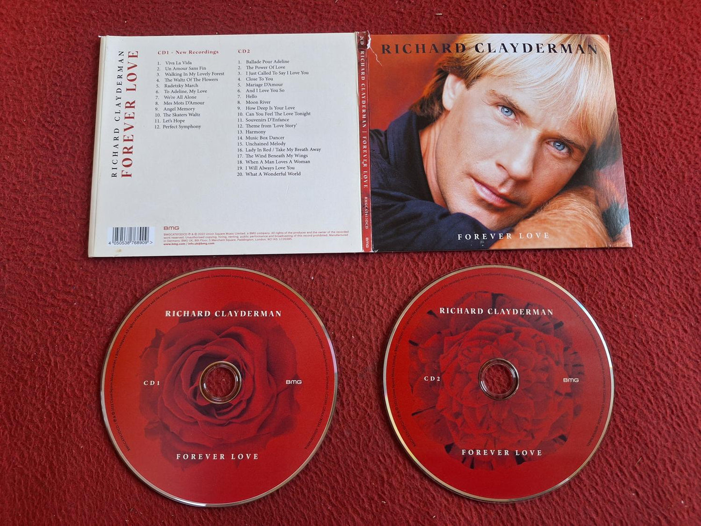 RICHARD CLAYDERMAN FOREVER LOVE CD