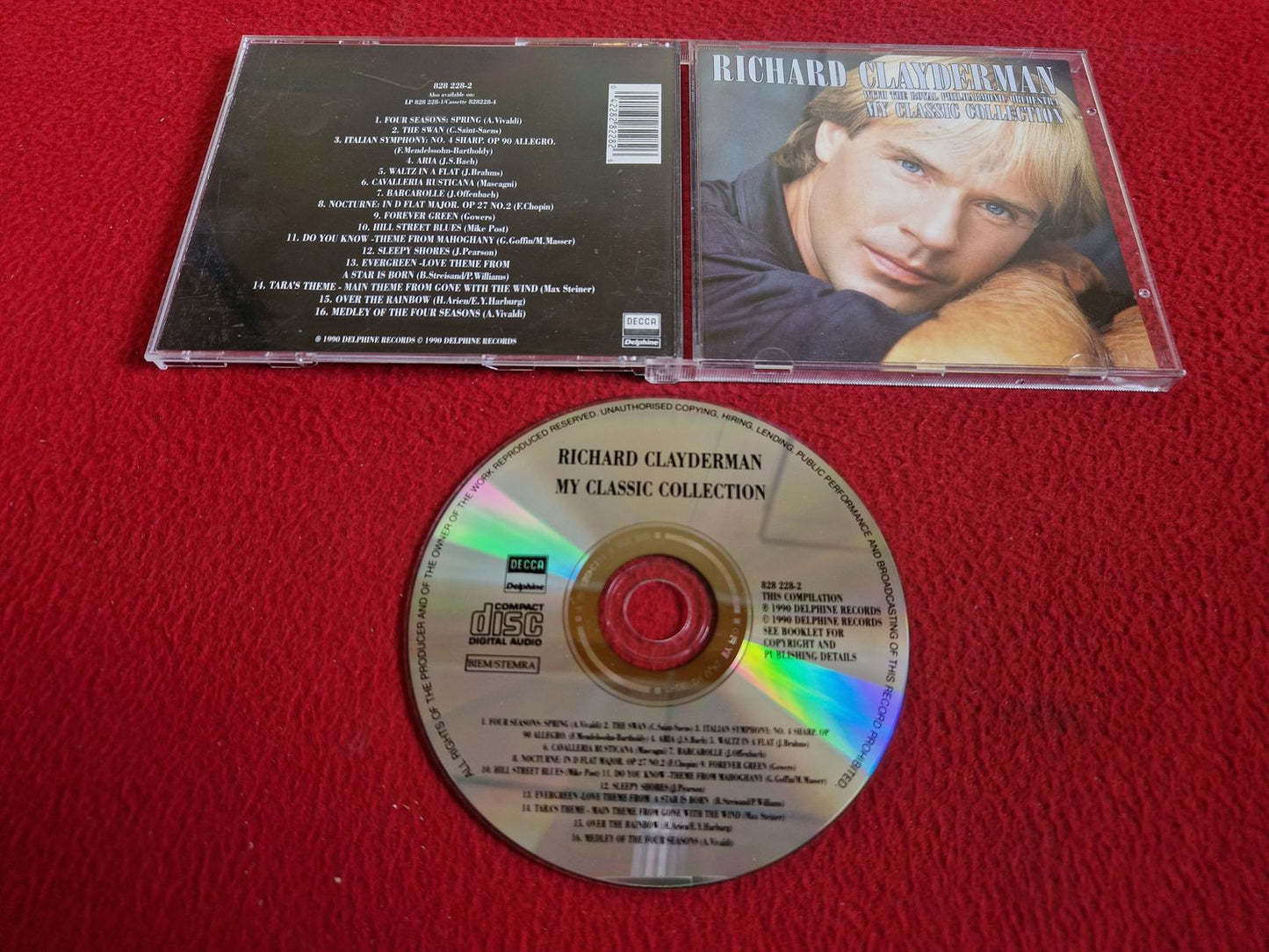 RICHARD CLAYDERMAN MY CLASSIC COLLECTION CD