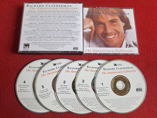 RICHARD CLAYDERMAN THE ANNIVERSARY COLLECTION CD BOX