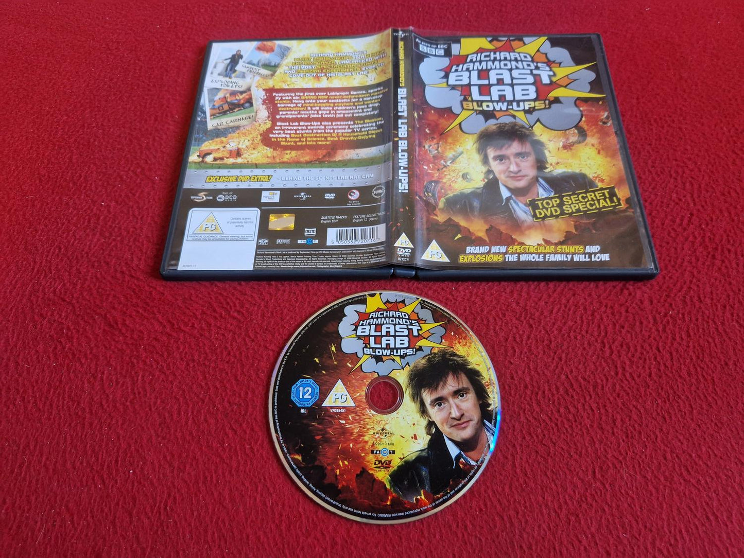 RICHARD HAMMOND'S BLAST LAB BLOW-UPS DVD