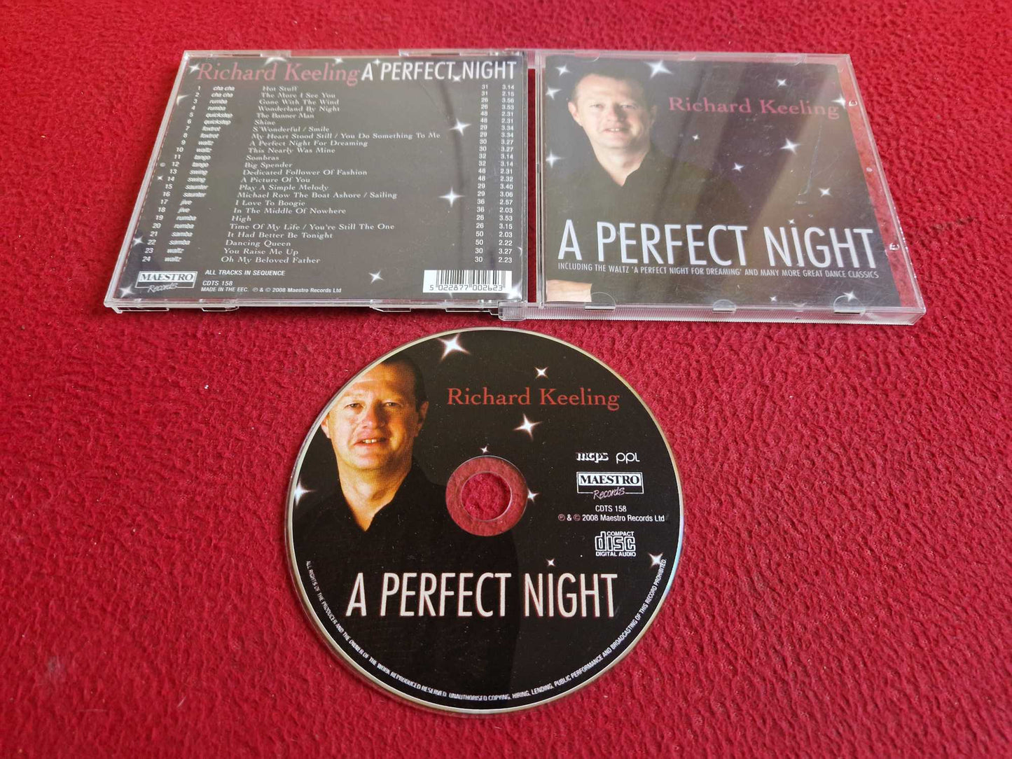 RICHARD KEELING A PERFECT NIGHT CD