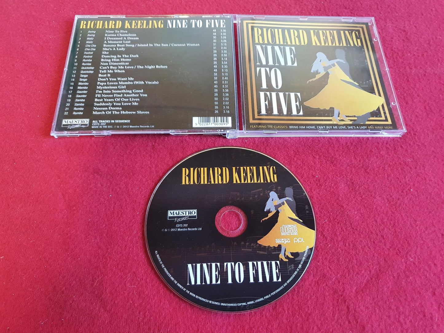 RICHARD KEELING NINE TO FIVE till CD