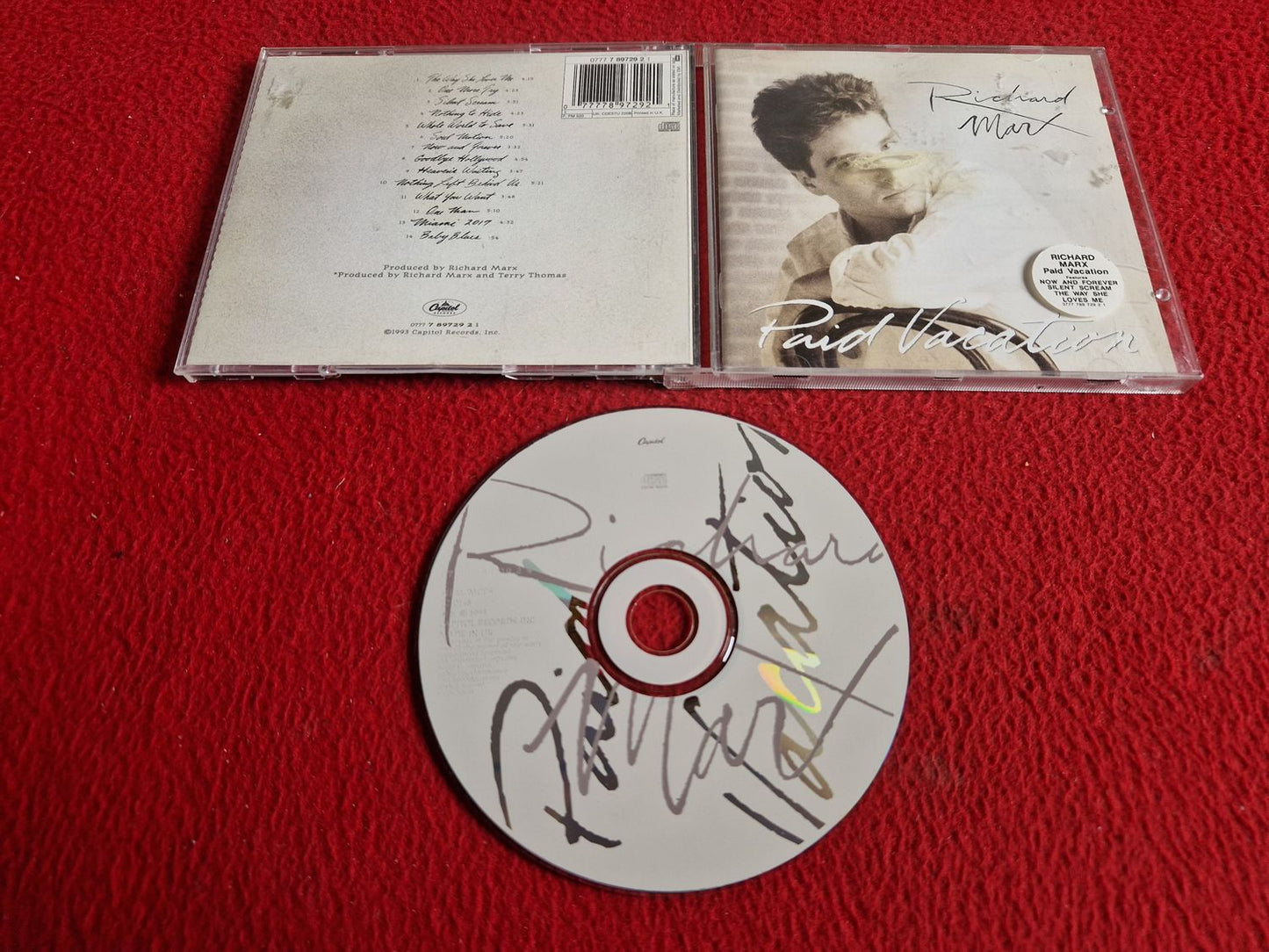 RICHARD MARX PAID VACATION CD