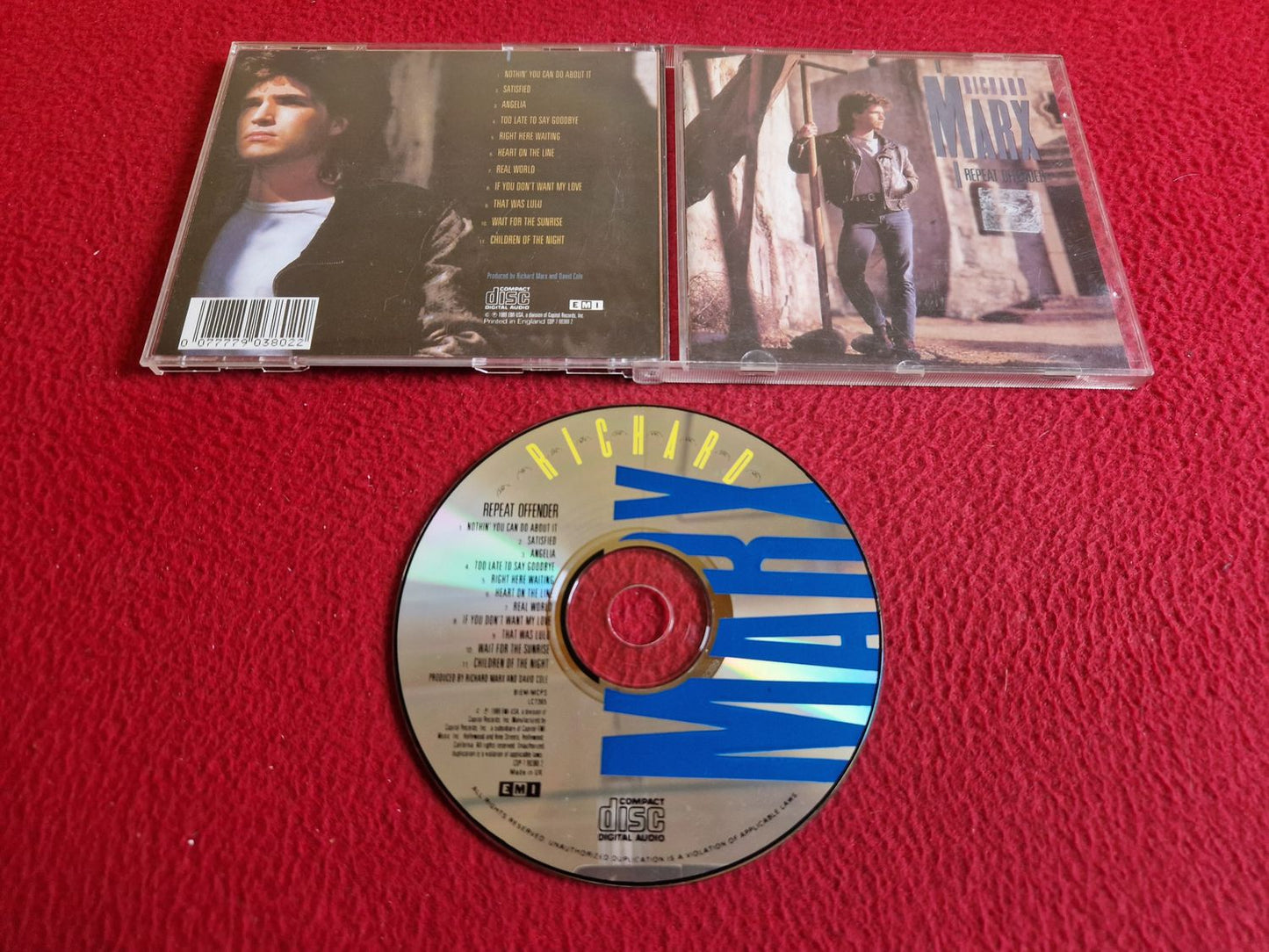 RICHARD MARX REPEAT OFFENDER CD