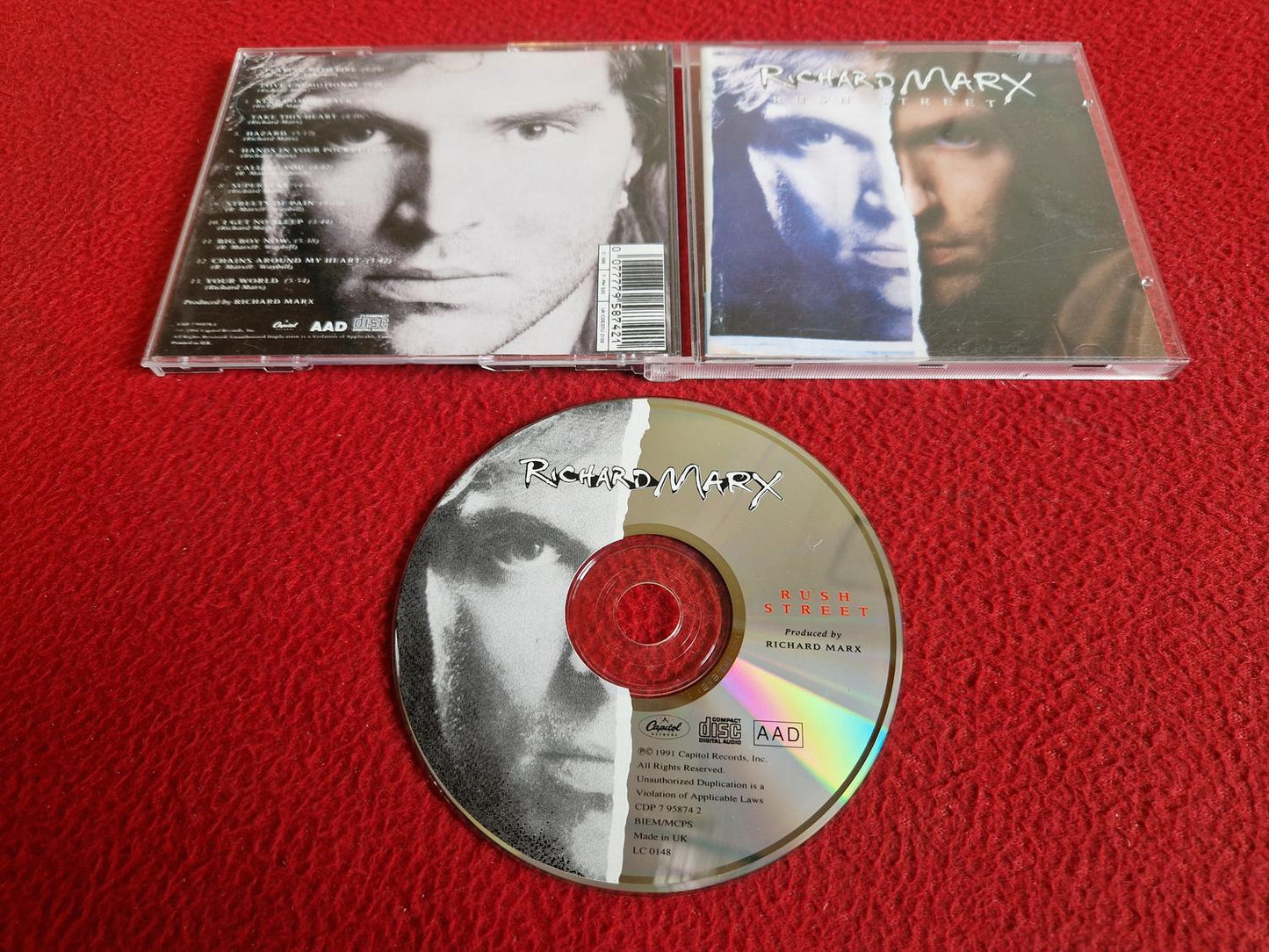 RICHARD MARX RUSH STREET CD