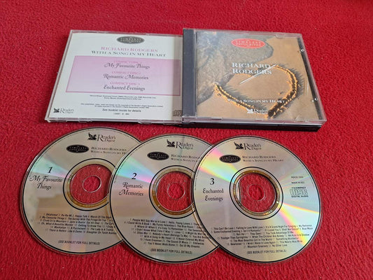 RICHARD RODGERS WITH A SONG IN MY HEART CD BOX