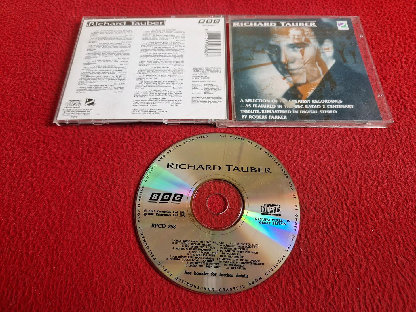RICHARD TAUBER - RICHARD TAUBER CD