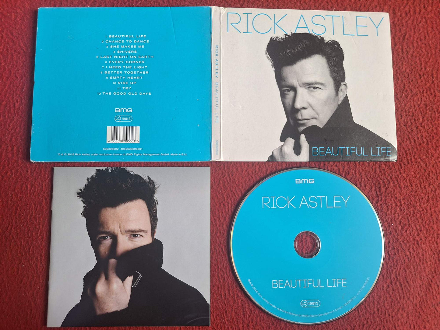 RICK ASTLEY BEAUTIFUL LIFE CD