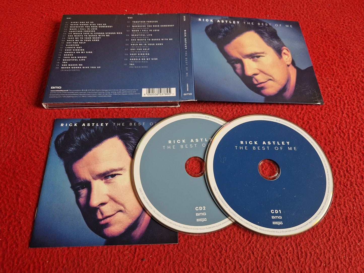 RICK ASTLEY THE BEST OF ME CD
