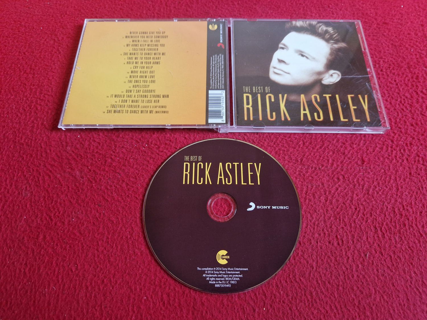 RICK ASTLEY THE BEST OF RICK ASTLEY CD