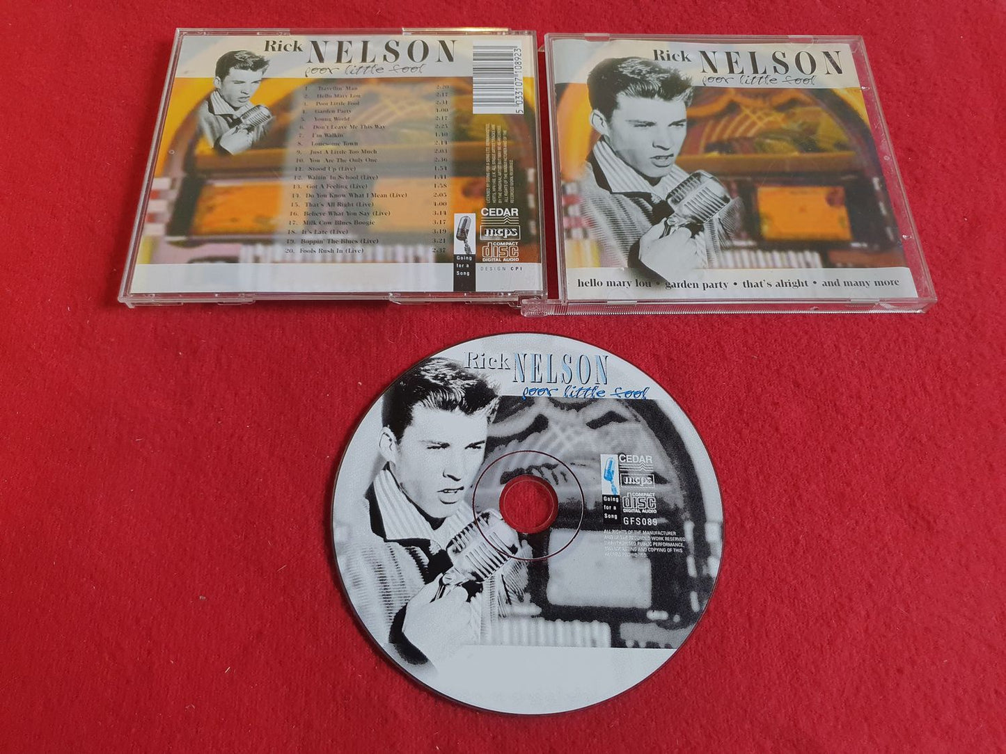 RICK NELSON POOR LITTLE FOOL till CD