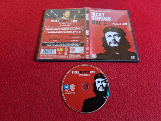 RICKY GERVAIS LIVE 2 POLITICS DVD