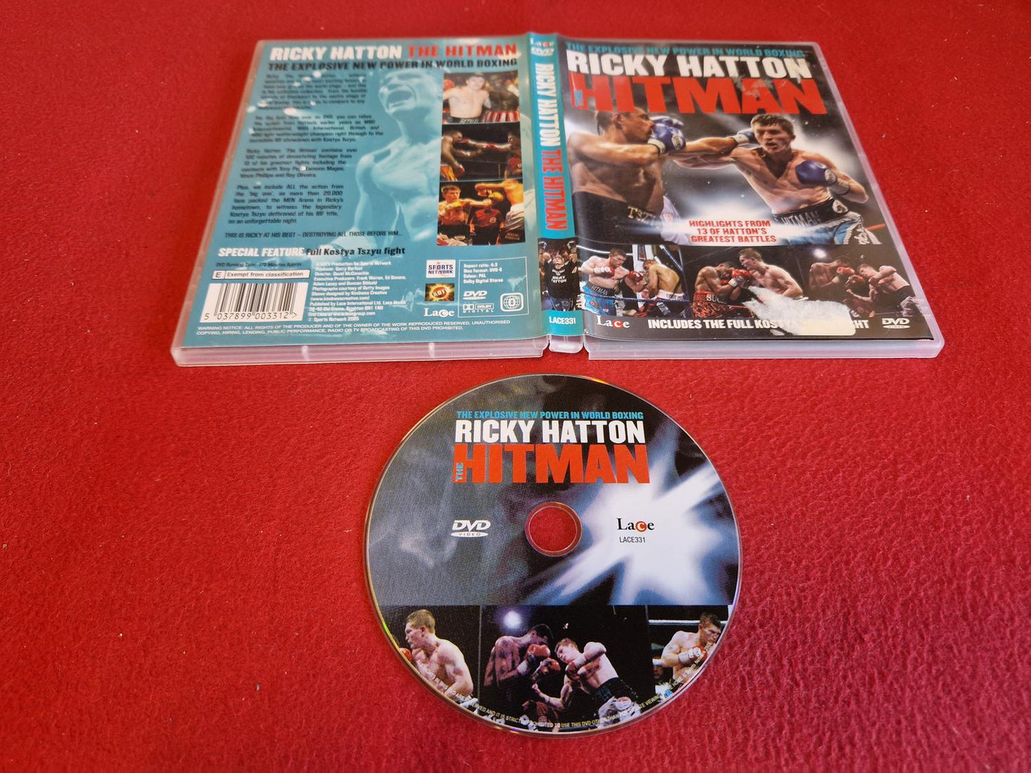 RICKY HATTON THE HITMAN till DVD