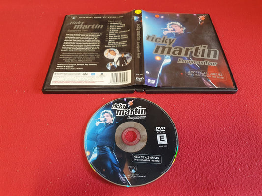 RICKY MARTIN EUROPEAN TOUR till DVD