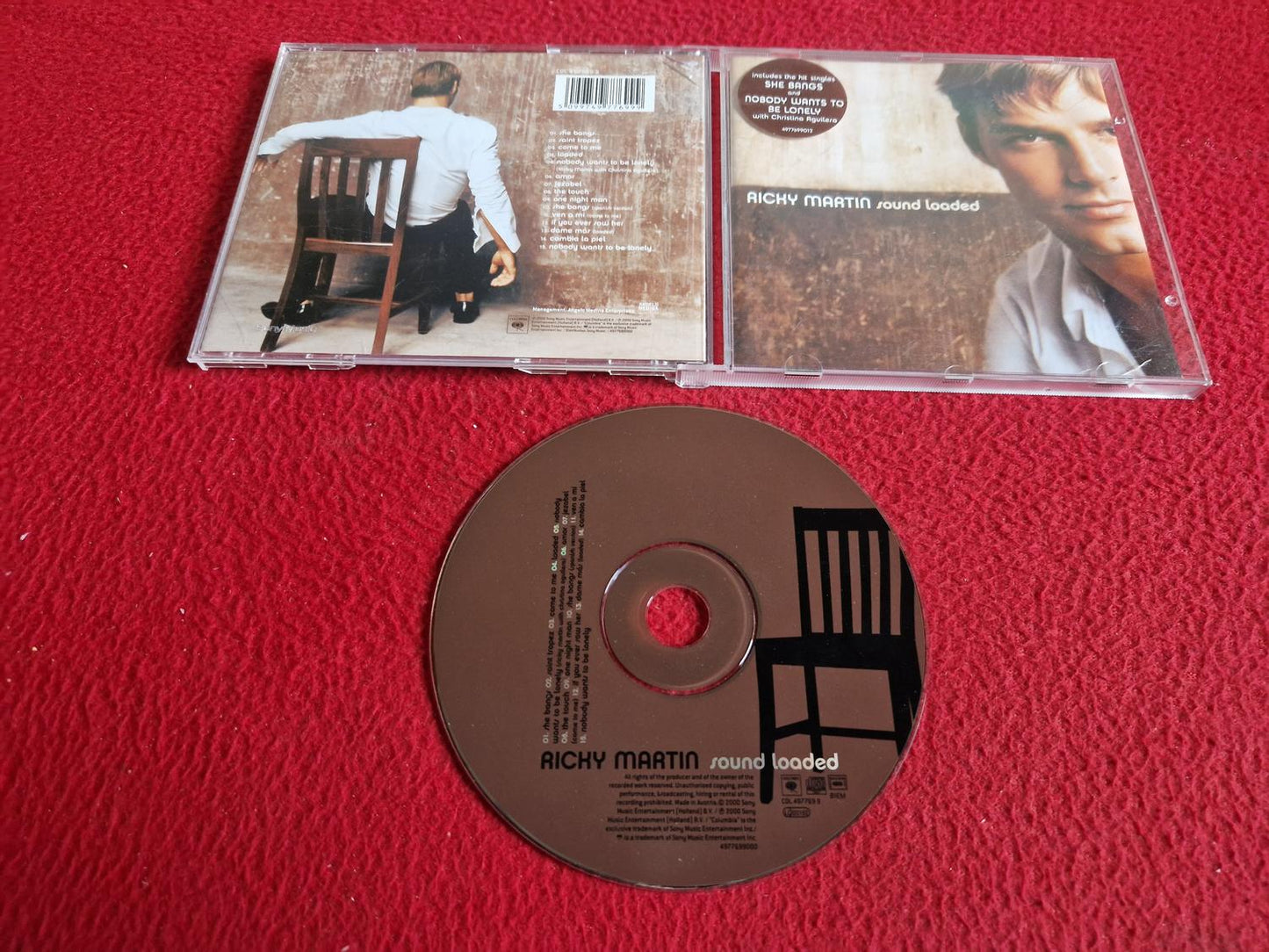 RICKY MARTIN SOUND LOADED CD