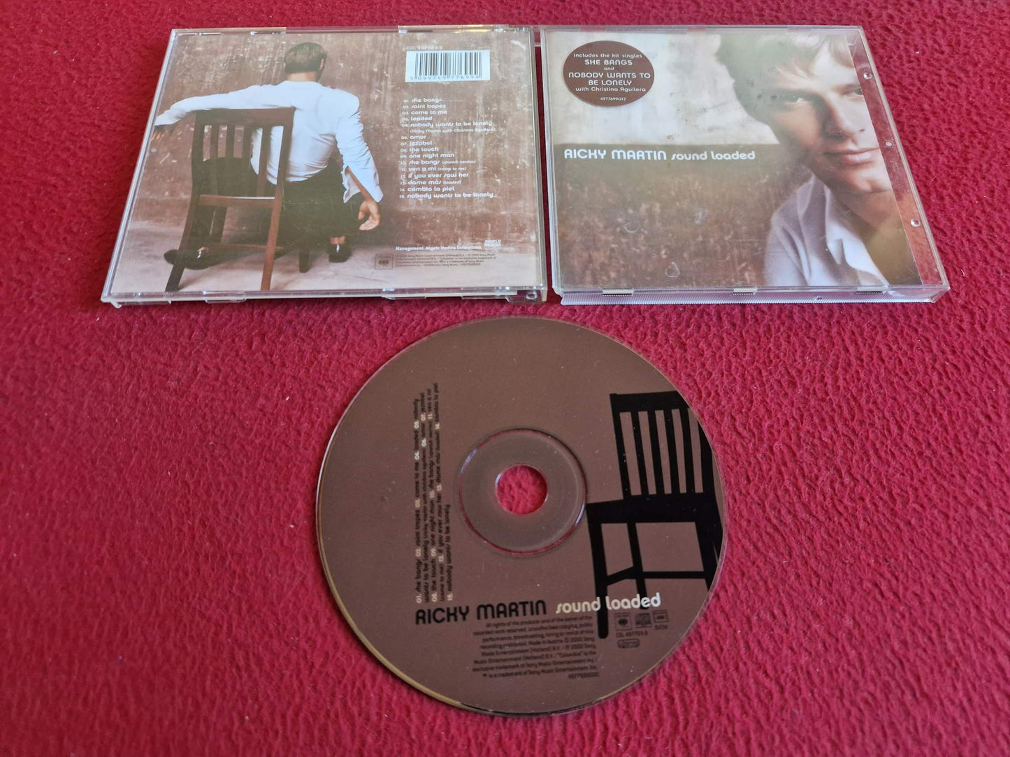 RICKY MARTIN SOUND LOADED CD