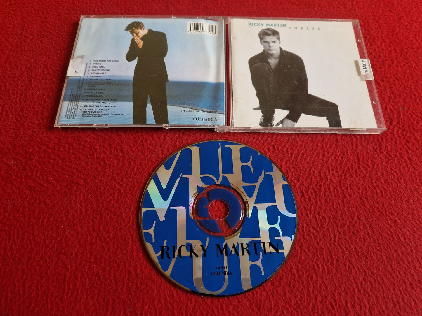 RICKY MARTIN VUELVE CD
