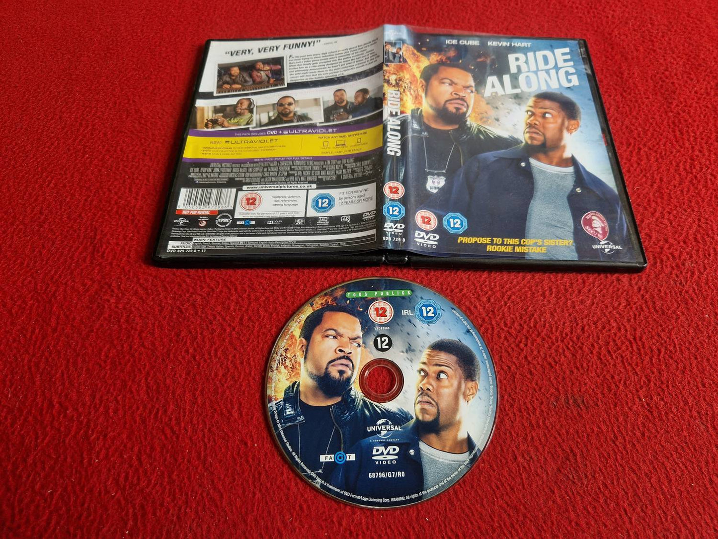 RIDE ALONG DVD