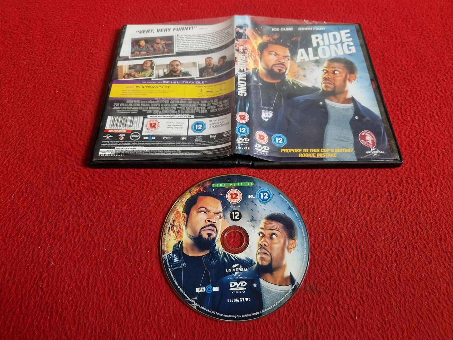 RIDE ALONG DVD