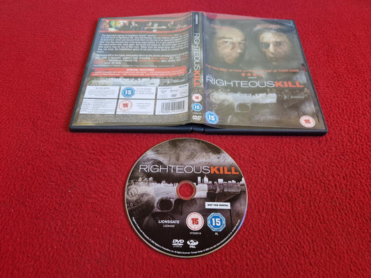 RIGHTEOUS KILL DVD