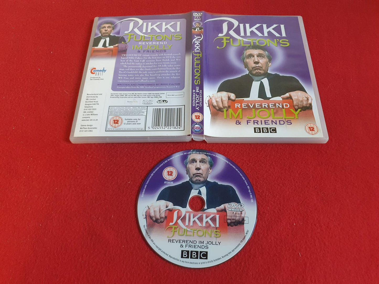 RIKKI FULTONS REVEREND IM JOLLY & FRIENDS till DVD