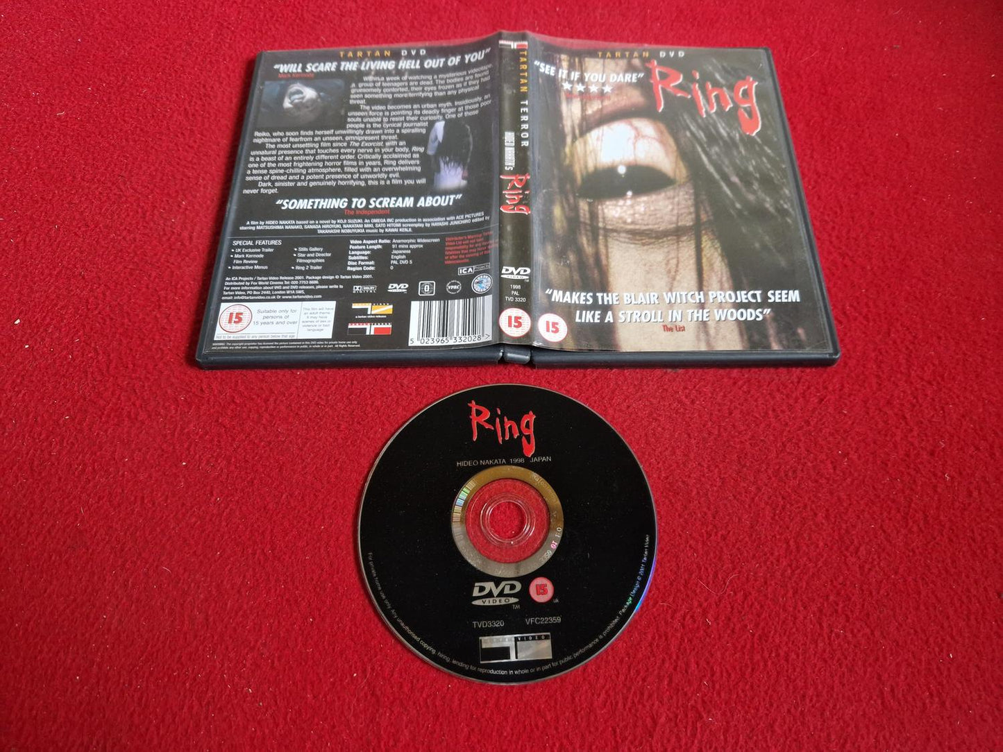 RING [ TARTAN TERROR ] DVD