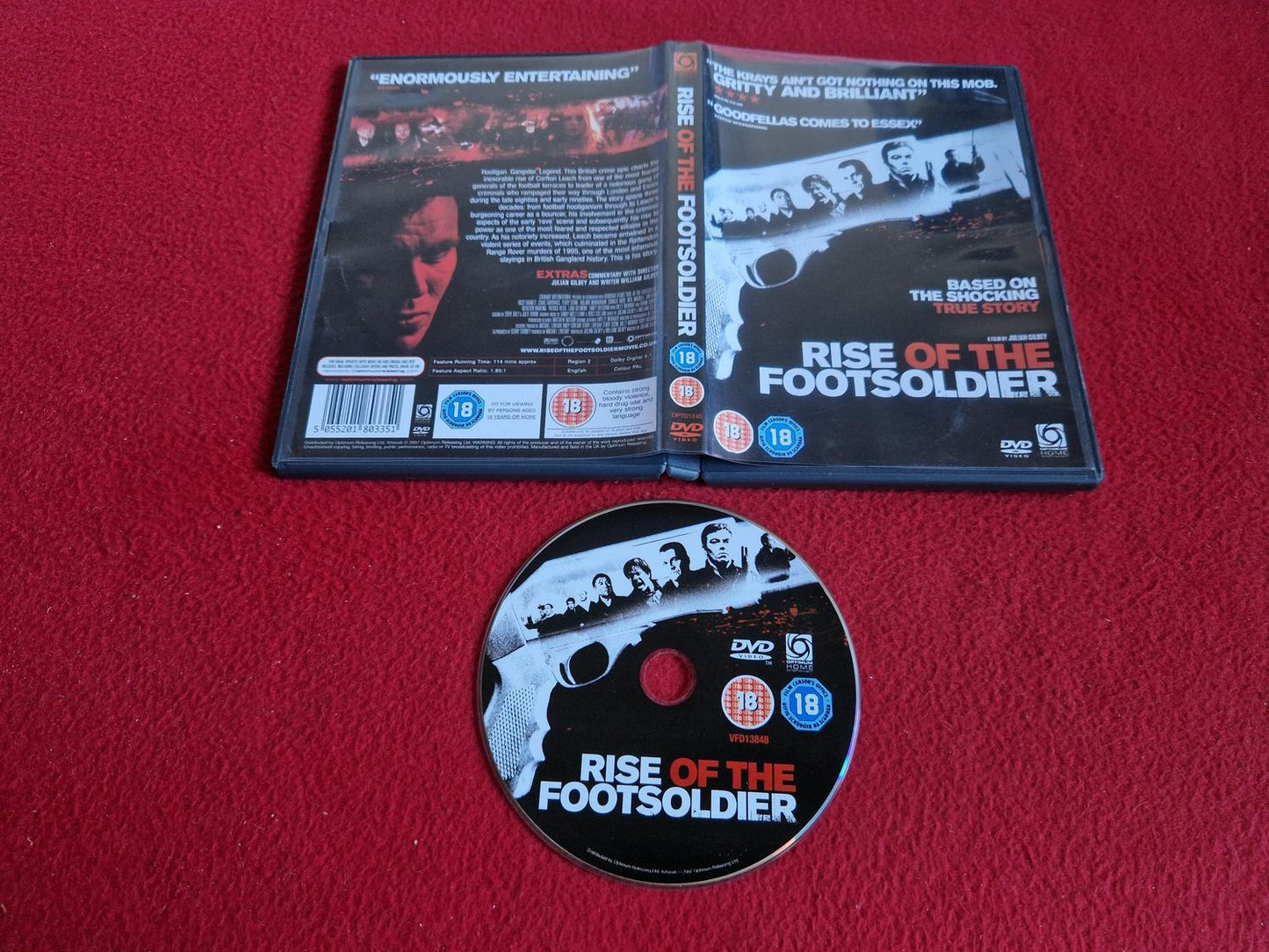 RISE OF THE FOOTSOLDIER DVD