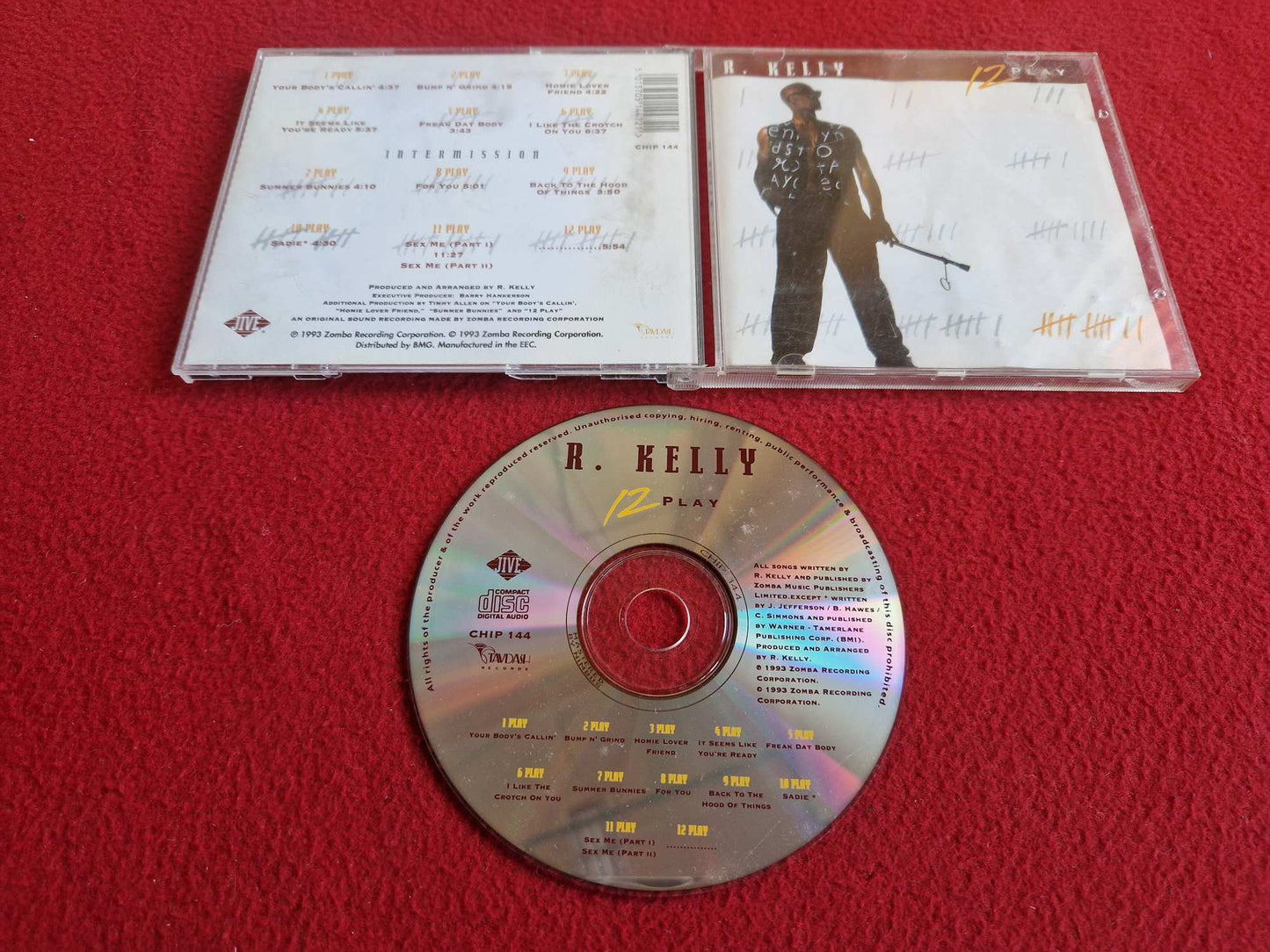 R. KELLY 12 PLAY CD