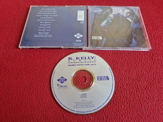 R. KELLY AND PUBLIC ANNOUNCEMENT BORN INTO THE 90'S CD