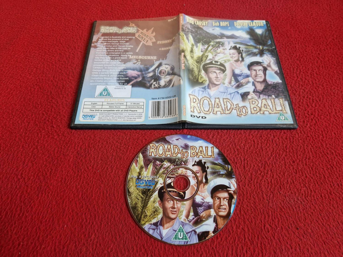 ROAD TO BALI DVD