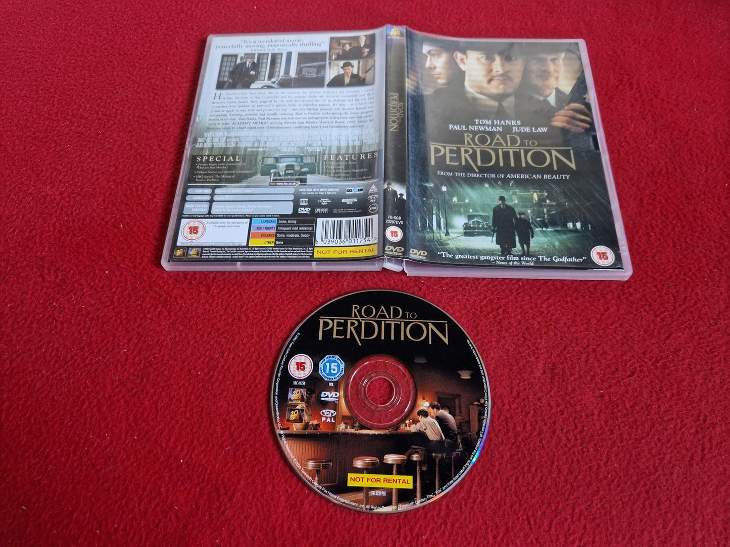 ROAD TO PERDITION DVD