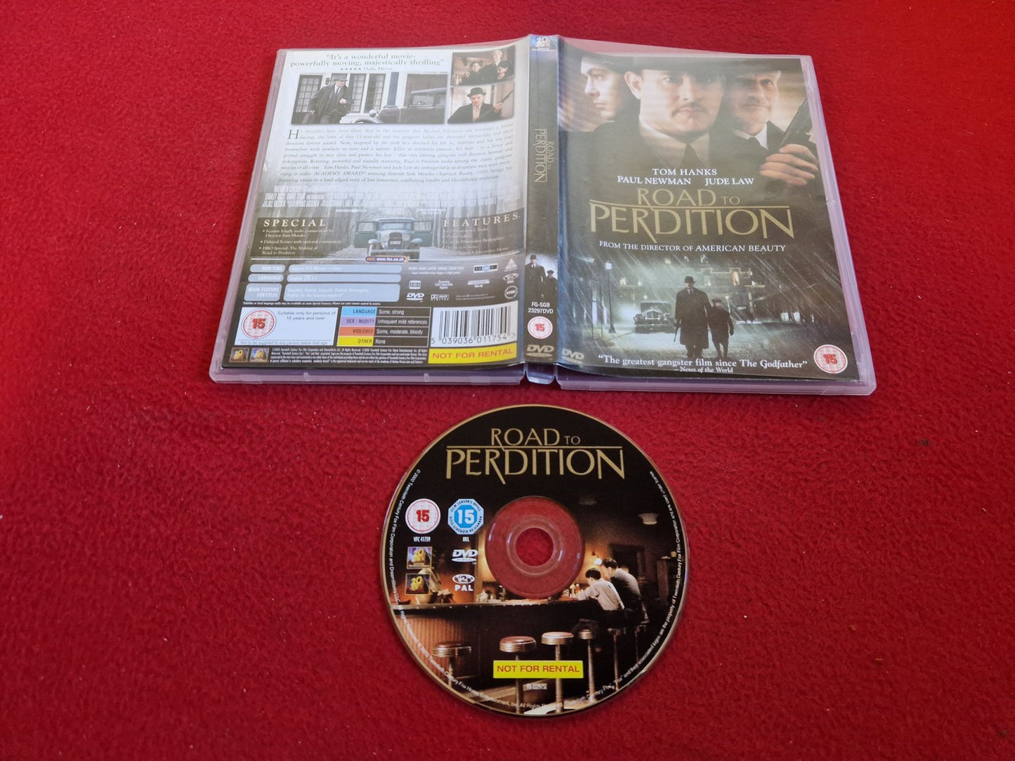 ROAD TO PERDITION DVD