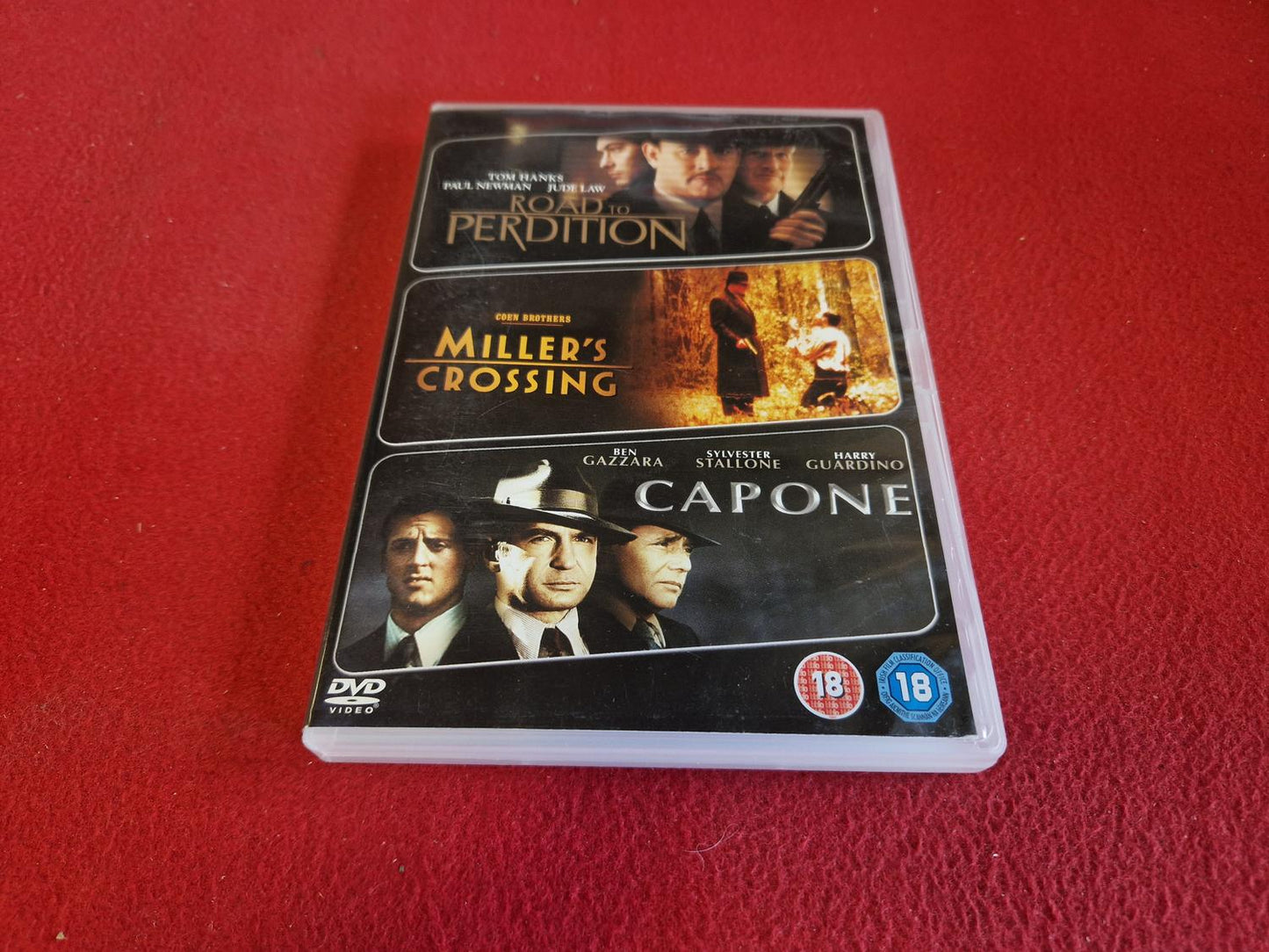 ROAD TO PERDITION / MILLERS CROSSING / CAPONE BOX till DVD