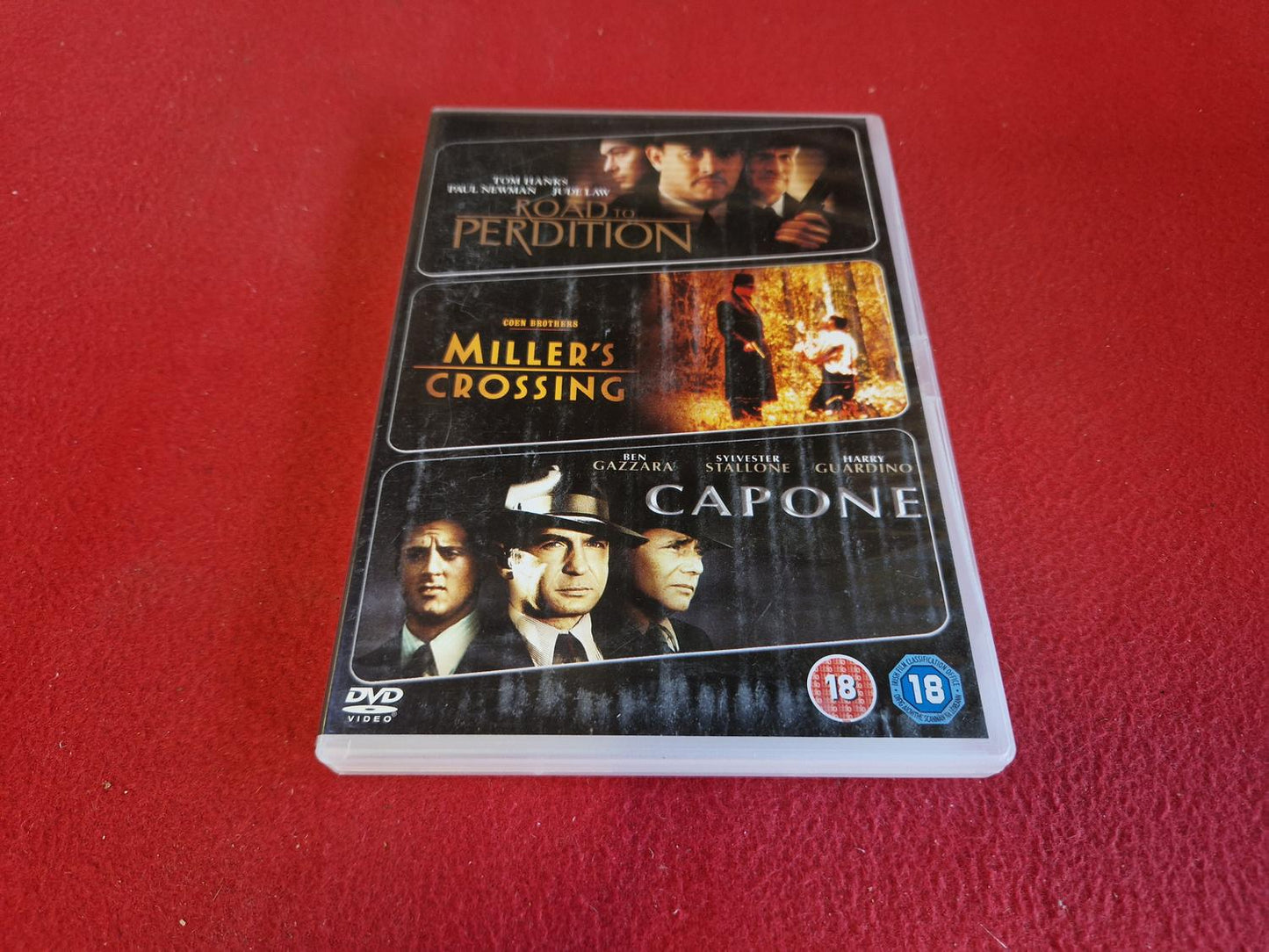 ROAD TO PERDITION / MILLERS CROSSING / CAPONE BOX till DVD