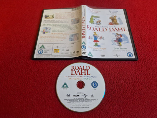 ROALD DAHL ENORMOUS CROCODILE /REVOLTING RHYMES /MAGIC FINGER / DIRTY BEASTS DVD