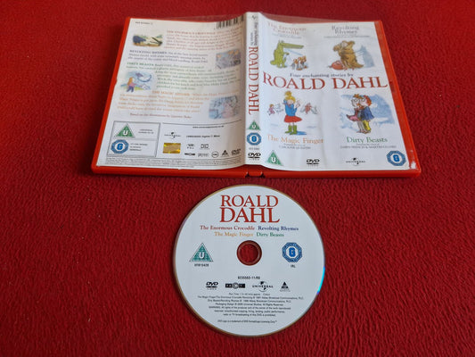 ROALD DAHL ENORMOUS CROCODILE/REVOLTING RHYMES/MAGIC FINGER/DIRTY BEASTS DVD