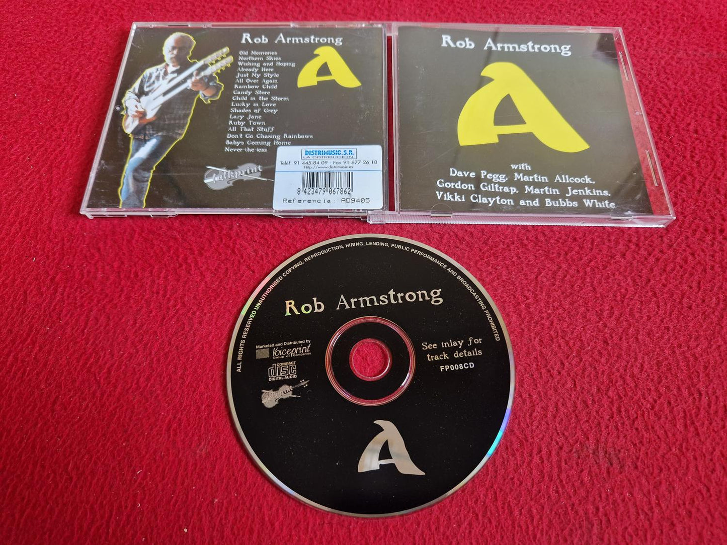 ROB ARMSTRONG A CD